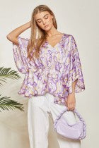 Lilac Love Floral Top