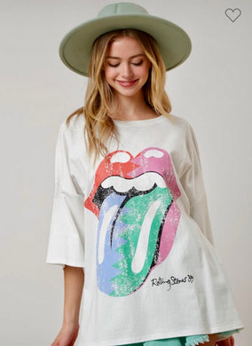 Hot lips by the Rolling Stones graphic tee