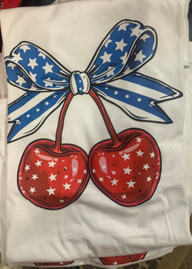 USA Cherry Graphic Tee