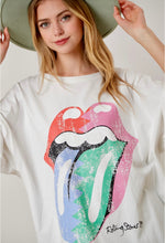 Hot lips by the Rolling Stones graphic tee