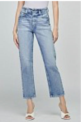 Bella’s High Rise Straight Jeans (no holes)