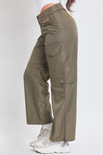 Army Green Cargo Bungee Pants