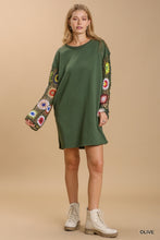 Quirky Cool Olive Dress