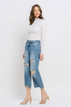 Laney High Rise Relaxed Crop Straight Jeans
