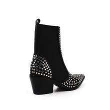 ZSA ZSA STUDDED BLACK BOOT